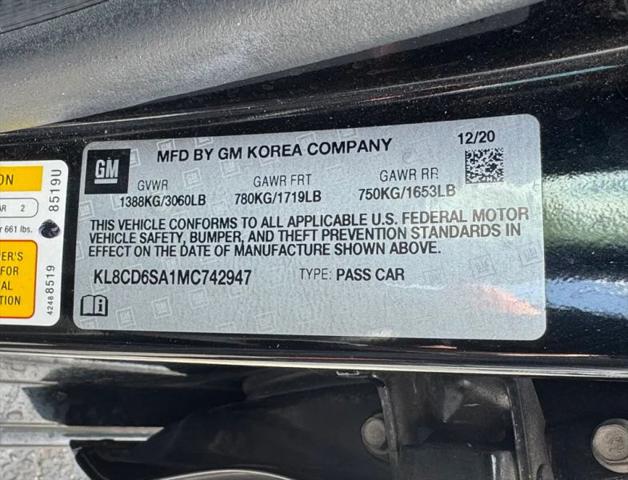 2021 Chevrolet Spark FWD 1LT Automatic