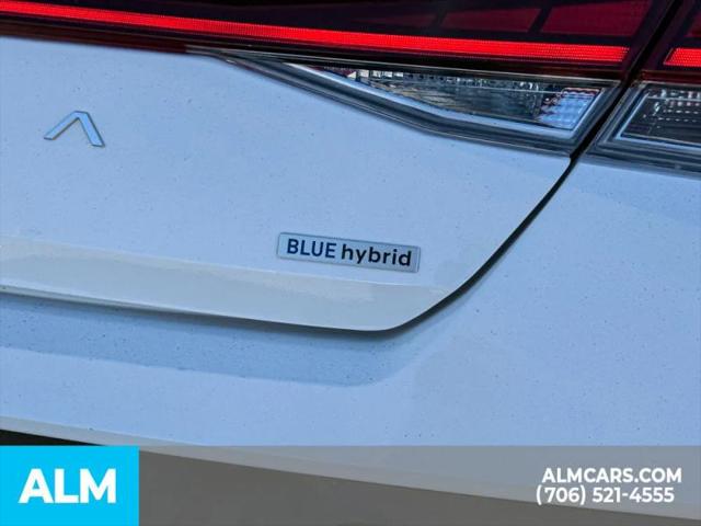 2026 Hyundai Elantra Hybrid Blue