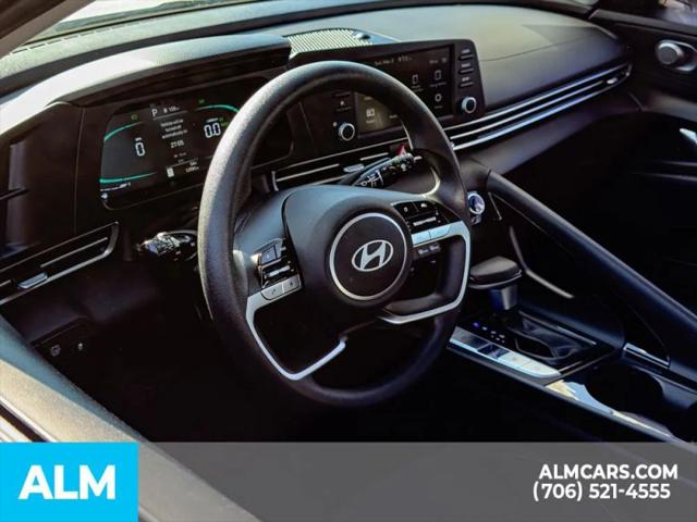 2026 Hyundai Elantra Hybrid Blue
