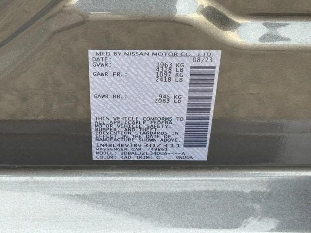 2024 Nissan Altima SL FWD