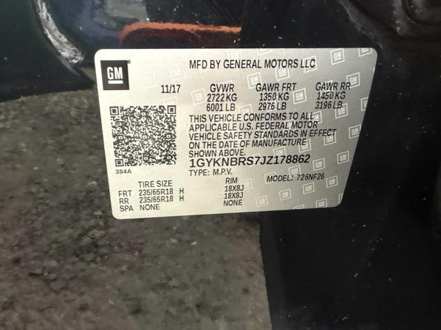 2018 Cadillac XT5 Standard