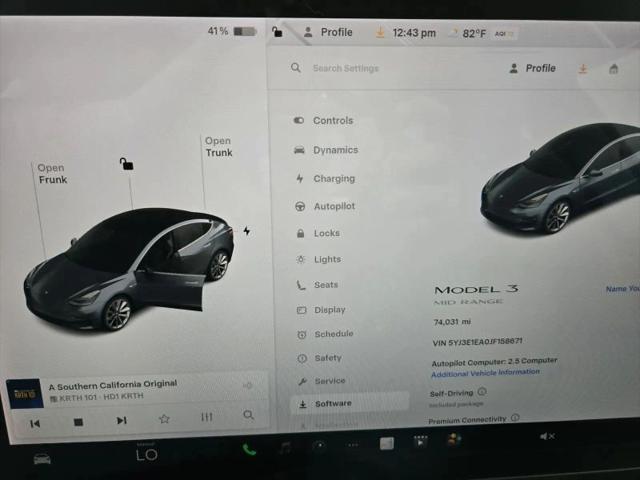 2018 Tesla Model 3 Mid Range