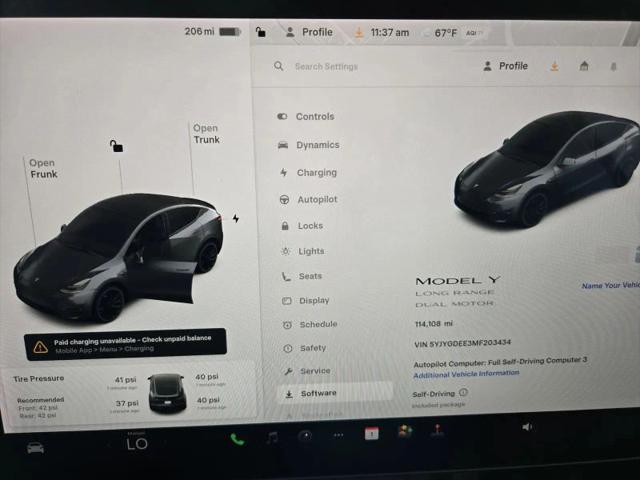 2021 Tesla Model Y Long Range Dual Motor All-Wheel Drive