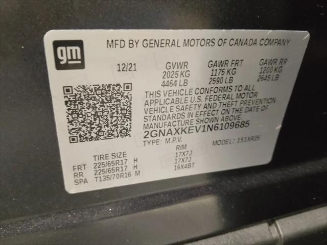 2022 Chevrolet Equinox FWD LT