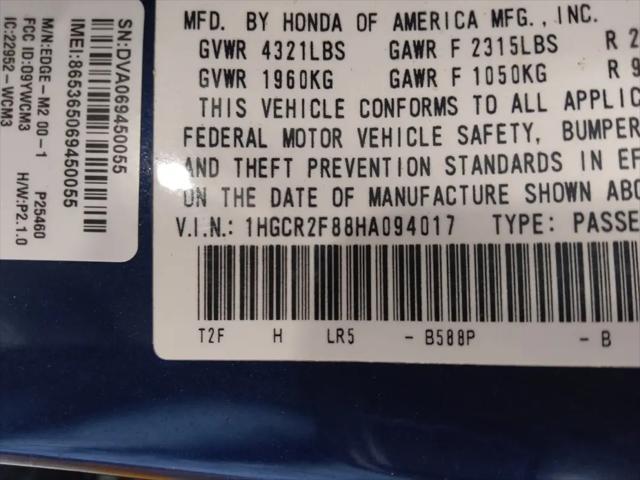 2017 Honda Accord EX-L