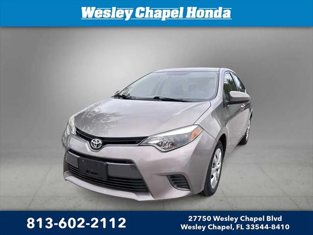 2015 Toyota Corolla LE for sale in Wesley Chapel, FL