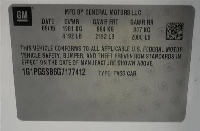 2016 Chevrolet Cruze Limited LTZ Auto
