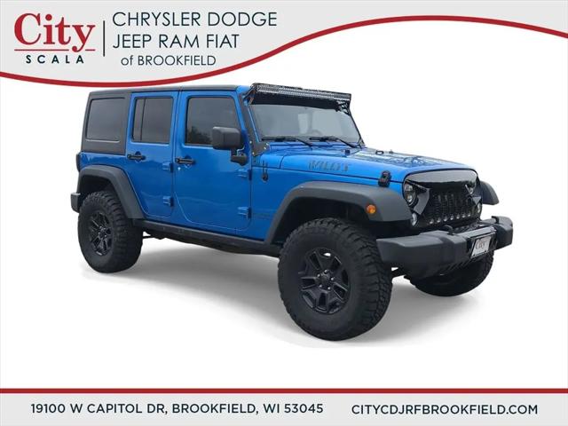 2016 Jeep Wrangler Unlimited Willys Wheeler for sale in Brookfield, WI