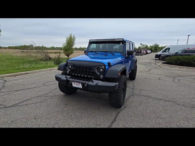 2016 Jeep Wrangler Unlimited Willys Wheeler