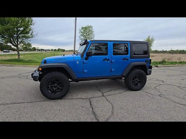 2016 Jeep Wrangler Unlimited Willys Wheeler