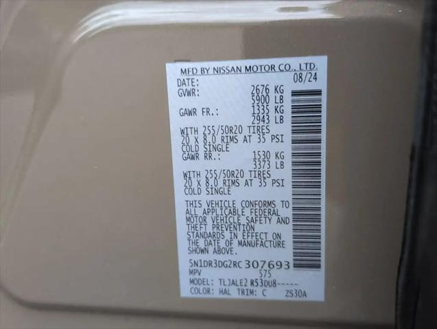 2024 Nissan Pathfinder Platinum FWD