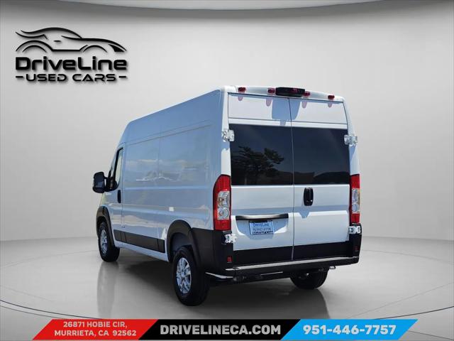 2025 Ram ProMaster Cargo Van SLT+  High Roof 136" WB
