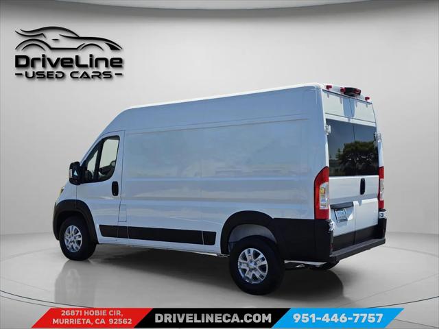 2025 Ram ProMaster Cargo Van SLT+  High Roof 136" WB