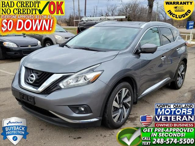 2018 Nissan Murano Platinum for sale in Waterford, MI