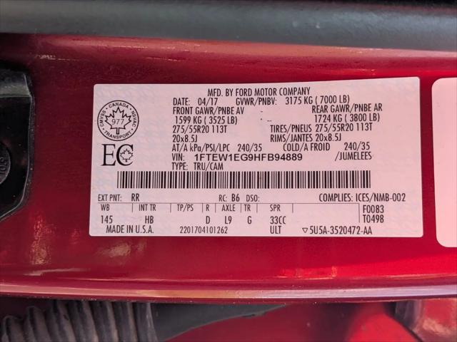 2017 Ford F-150 LARIAT