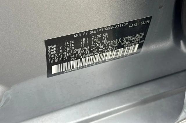 2025 Subaru Legacy Premium