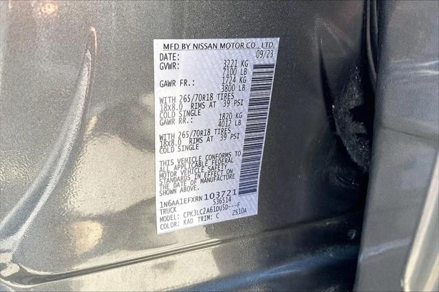 2024 Nissan Titan Crew Cab SV 4x2