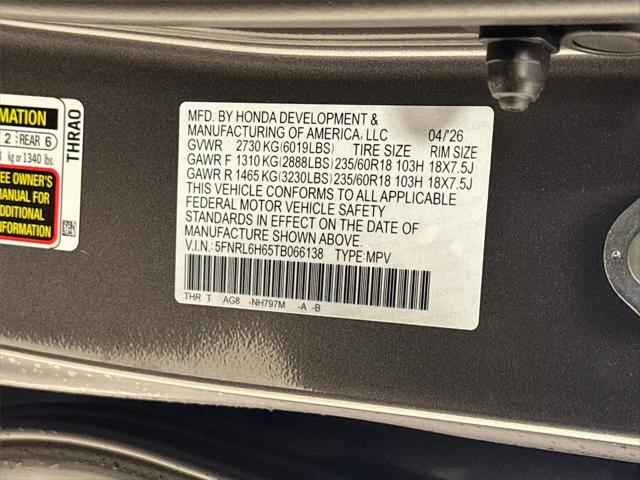 2026 Honda Odyssey EX-L