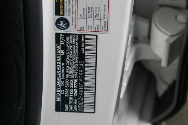 2018 Mercedes-Benz E-CLASS E 300 4MATIC