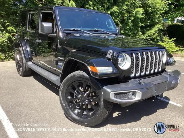 2021 Jeep Wrangler 4xe Unlimited Sahara 4x4 for sale in Wilsonville, OR