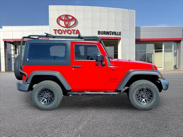 Used 2017 Jeep Wrangler Sport with VIN 1C4AJWAG1HL626263 for sale in Burnsville, Minnesota