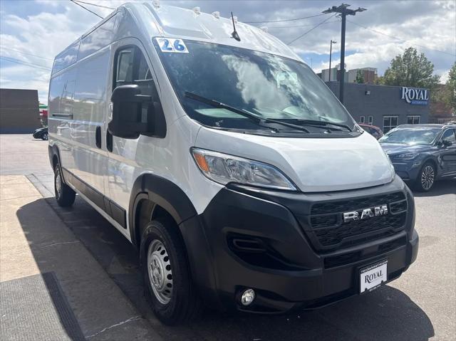 2026 Ram ProMaster 2500 Cargo Van Tradesman High Roof 159" WB w/Pass Seat