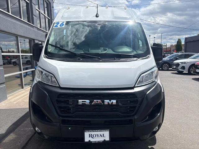 2026 Ram ProMaster 2500 Cargo Van Tradesman High Roof 159" WB w/Pass Seat