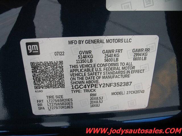 2022 Chevrolet Silverado 2500HD 4WD Crew Cab Standard Bed LTZ