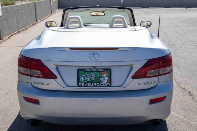 2010 Lexus IS 250C IS 250 Sport Convertible 2D