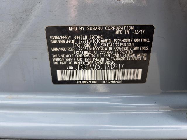2018 Subaru Crosstrek 2.0i