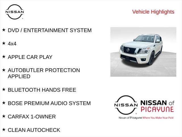 2020 Nissan Armada Platinum 4WD