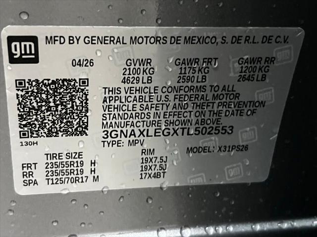 2026 Chevrolet Equinox FWD RS