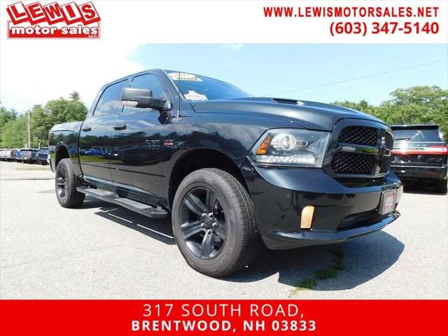 2017 Ram 1500 Night Crew Cab 4x4 5'7" Box for sale in Brentwood, NH
