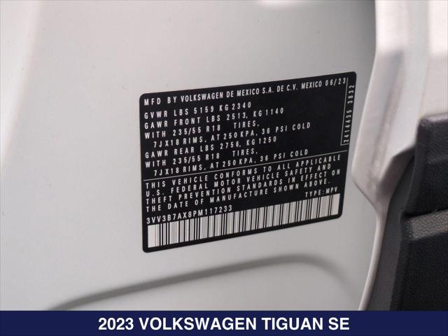 2023 Volkswagen Tiguan 2.0T SE