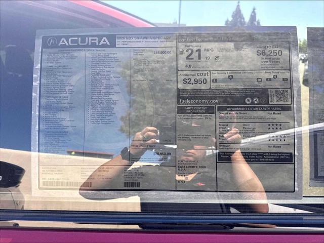 2026 Acura MDX A-SPEC Advance Package