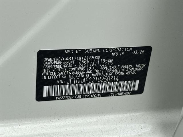 2026 Subaru Impreza Sport