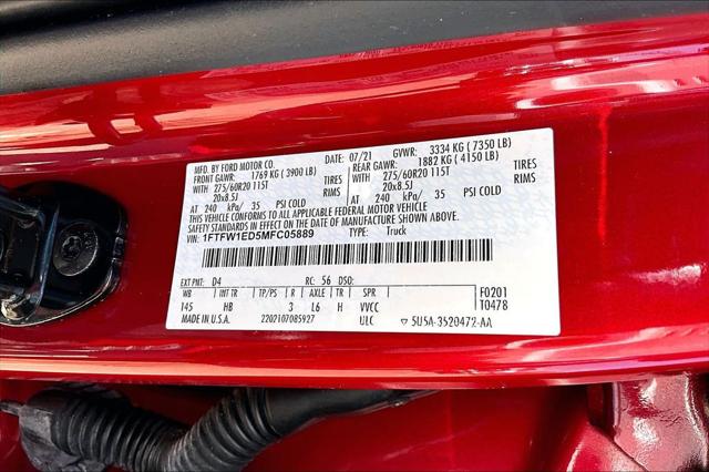 2021 Ford F-150 LARIAT