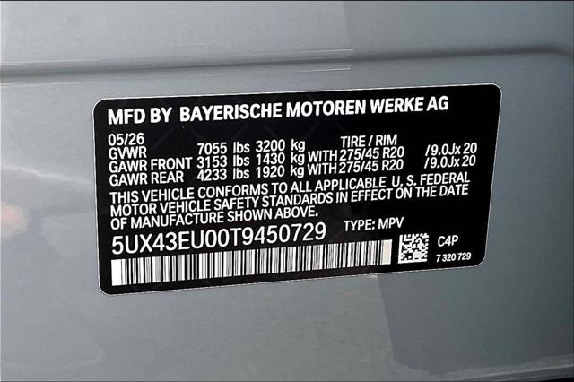 2026 BMW X5 xDrive50e
