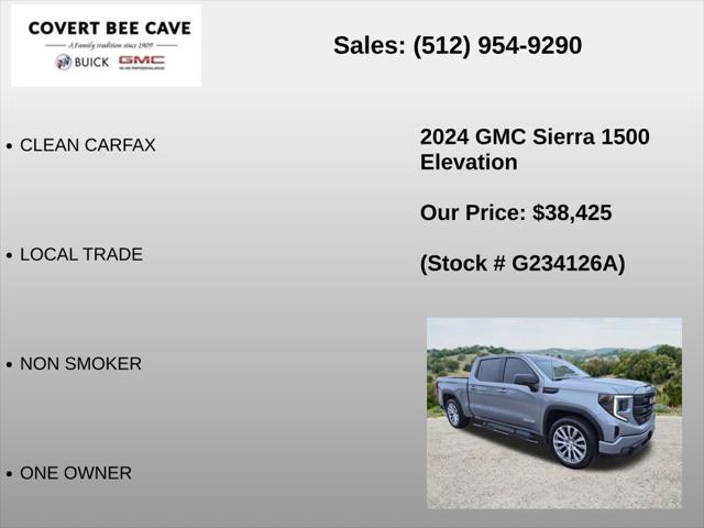 2024 GMC Sierra 1500 2WD Crew Cab Short Box Elevation