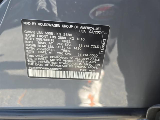 2024 Volkswagen Atlas 2.0T Peak Edition SE w/Technology