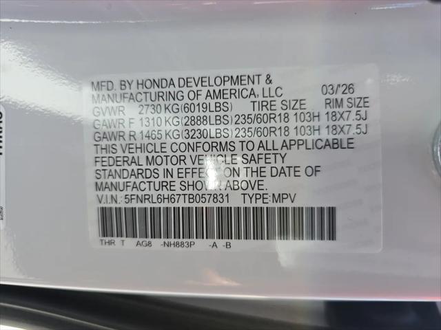 2026 Honda Odyssey EX-L