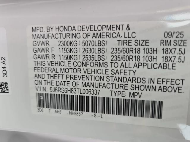 2026 Honda CR-V Hybrid AWD Sport-L