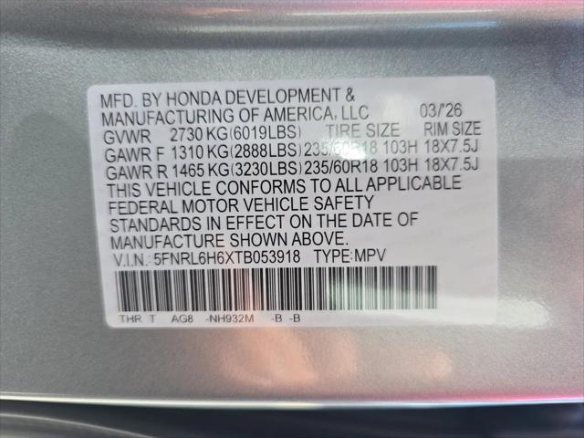 2026 Honda Odyssey EX-L