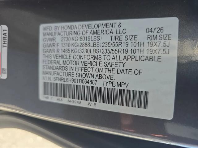 2026 Honda Odyssey Elite
