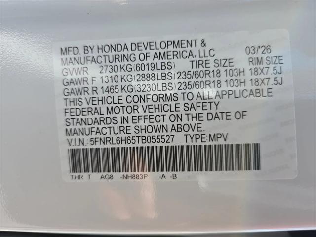 2026 Honda Odyssey EX-L
