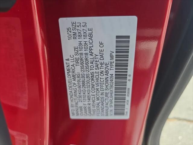 2026 Honda Odyssey EX-L