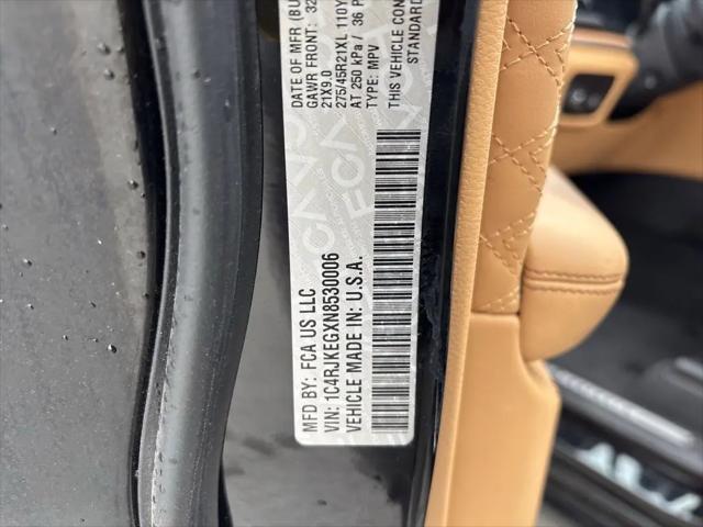 2022 Jeep Grand Cherokee L Summit Reserve 4x4