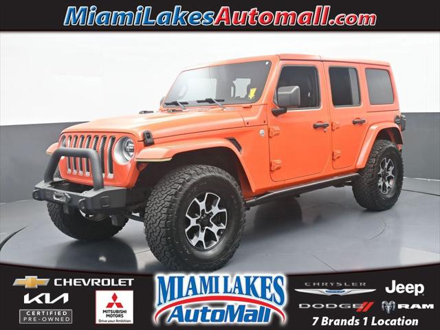 2018 Jeep Wrangler Unlimited Sahara 4x4 for sale in Miami Lakes, FL