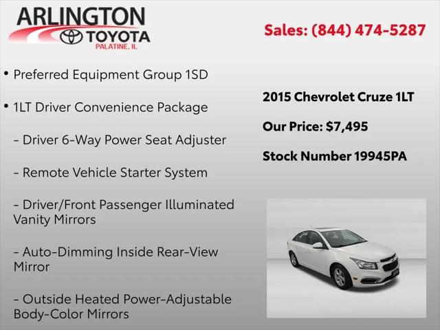 2015 Chevrolet Cruze 1LT Auto