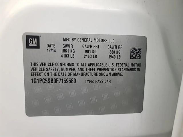 2015 Chevrolet Cruze 1LT Auto